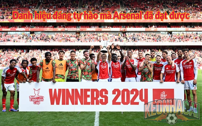 Tiểu sử Arsenal - Lịch sử và thành tựu của Pháo Thủ 3 Danh hiệu đáng tự hào mà Arsenal đã đạt được