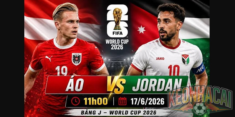 Đội hình dự kiến Áo vs Jordan