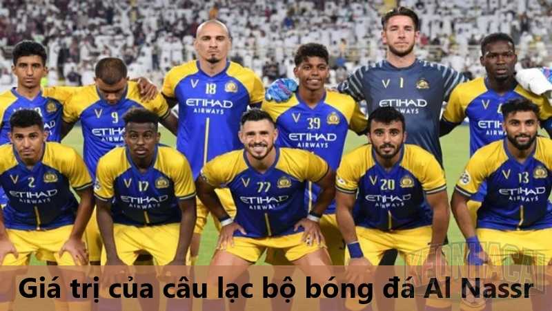 Giá trị của câu lạc bộ bóng đá Al Nassr