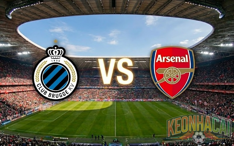 Soi kèo Club Brugge vs Arsenal