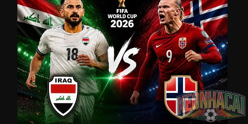 Soi kèo Iraq vs Na Uy
