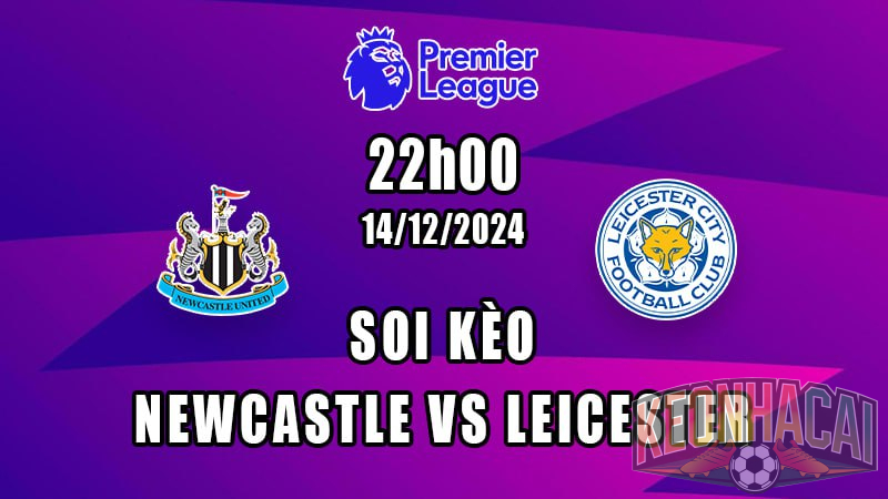 Soi kèo Newcastle vs Leicester 14/12