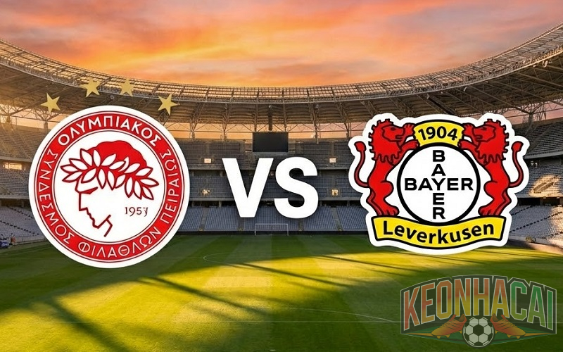 Soi kèo Olympiakos vs Bayer Leverkusen 03h00