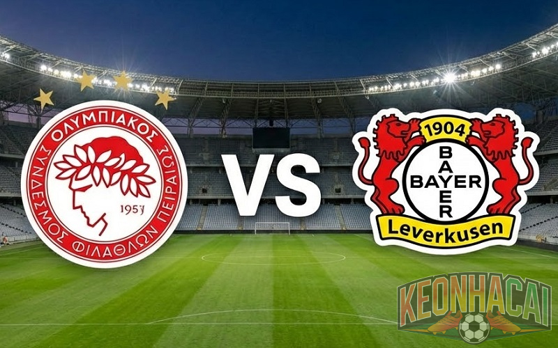 Soi kèo Olympiakos vs Bayer Leverkusen lúc 03h00