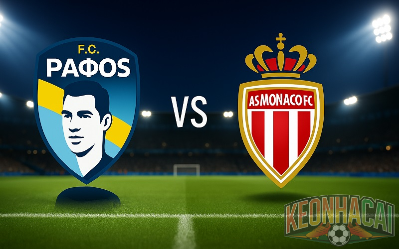 Soi kèo Pafos vs Monaco lúc 00h45