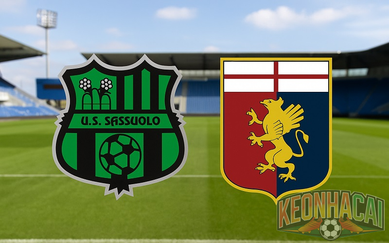 Soi kèo Sassuolo vs Genoa 00h30 ngày 04/11: Sân MAPEI 2 Soi kèo Sassuolo vs Genoa 00h30