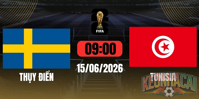 Soi kèo Thụy Điển vs Tunisia